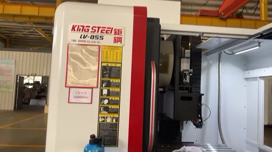CE 인증을 받은 대만 Jugang Mitsubishi 고정밀 CNC 수직 가공 센터